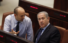 נפתלי בנט ובנימין נתניהו (צילום: פלאש 90)
