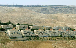 בנייה ביהודה ושומרון (צילום: פלאש 90)