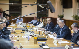 ישיבת הממשלה ה-34 (צילום: יונתן זינדל, פלאש 90)