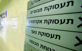 לשכת התעסוקה בירושלים (צילום: יוסי זמיר פלאש 90)