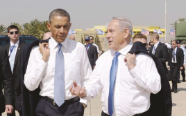 ברק אובמה ובנימין נתניהו בישראל 2013 (צילום: אבי אוחיון, פלאש 90)