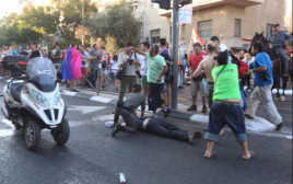 מצעד הגאווה ירושלים (צילום: מרק ישראל סלם)