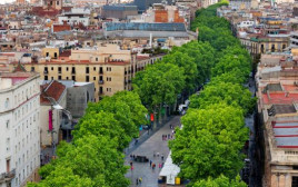 הרובע הרמבלה בברצלונה (צילום: dreamstime)