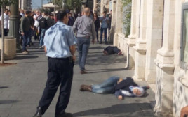 מחבלת, פיגוע דקירה בירושלים (צילום: פסגת המעודכנים)