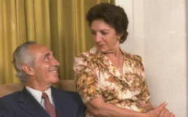 שמעון פרס סוניה פרס (צילום: נתי הרניק, פלאש 90)