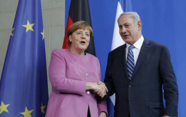 אנגלה מרקל ובנימין נתניהו  (צילום: רויטרס)