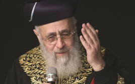 הרב יצחק יוסף (צילום: יעקב נחומי, פלאש 90)