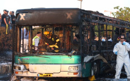 פיגוע באוטובוס בירושלים (צילום: מרק ישראל סלם)