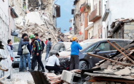 אמטריס, איטליה, לאחר רעידת האדמה (צילום: רויטרס)