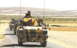 כוח צבאי טורקי בסוריה (צילום: רויטרס)
