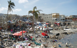 סופת הוריקן מת'יו, האיטי (צילום: רויטרס)