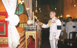 יורש העצר התאילנדי מאהה וג'ירלונקורן (צילום: רויטרס)