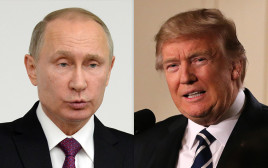 דונלד טראמפ, ולדימיר פוטין (צילום: Getty images,רויטרס)