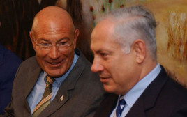 ארנון מילצ'ן ובנימין נתניהו (צילום: פלאש 90)