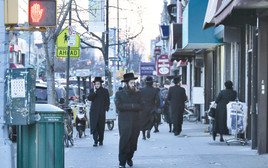 יהודים בברוקלין (צילום: נתי שוחט, פלאש 90)