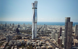 מגדל "בין ערים", הדמיה (צילום: הדמיה וויופוינט)