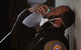 הפצצת הגז בסוריה (צילום: רויטרס)