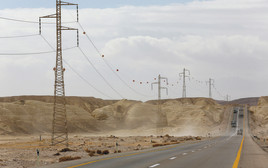 כביש הערבה (צילום: נתי שוחט, פלאש 90)