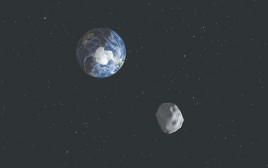 אסטרואיד ליד כדור הארץ (צילום: רויטרס)