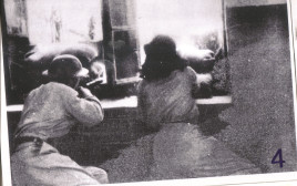 חיילת יהודיה בעמדה  (צילום: באדיבות מוזיאון חצר היישוב הישן)
