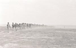 כוח צה"ל ברצועת עזה במהלך מבצע קדש (צילום: Getty images)