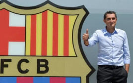 ארנסטו ואלוורדה מאמן ברצלונה (צילום: AFP)