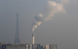 זיהום אוויר בפריז (צילום: רויטרס)