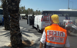 אזור הפיגוע בירושלים