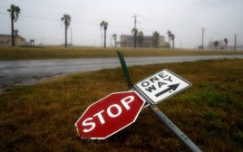 הוריקן "הארווי" בטקסס (צילום: רויטרס)