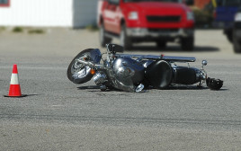 תאונת אופנוע (צילום: ללא)