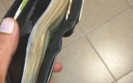 ארנק שנמצא אצל העצור