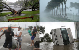 הוריקן "אירמה" מכה בארה"ב (צילום: Getty images)