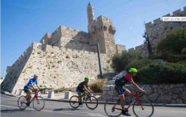 אופניים בירושלים (צילום: אורן בן חקון)