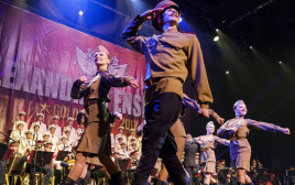 מקהלת הצבא האדום  (צילום: איליה זוסקוביץ')
