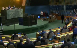 עצרת האו"ם (צילום: צילום מסך)
