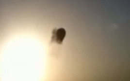 כדור פורח שהתרסק במצרים (צילום: צילום מסך)