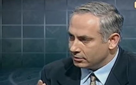 בנימין נתניהו ב-1993  (צילום: צילום מסך ערוץ 1)