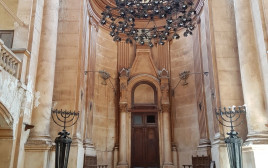 בית הכנסת ויטלי מדג'אר במצרים (צילום: יורם מיטל)