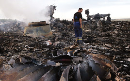 התרסקות המטוס המלזי באוקראינה (צילום: רויטרס)