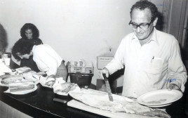 שאול אברון ב"הקיוסק", 1981 