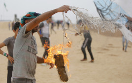 טרור העפיפונים (צילום: AFP)