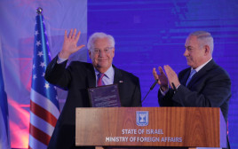 בנימין נתניהו והשגריר דיוויד פרידמן (צילום: הלל מאיר/TPS)