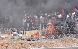 הפגנות סמוך לגדר המערכת