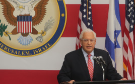 דיוויד פרידמן בטקס הקמת השגרירות האמריקאית בירושלים (צילום: אבשלום ששוני)