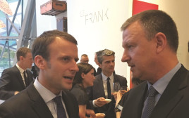 אראל מרגלית ונשיא צרפת מקרון