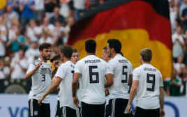 נבחרת גרמניה (צילום: AFP)