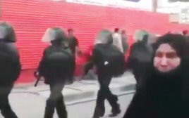 הפגנות באיראן (צילום: צילום מסך מתוך טוויטר)