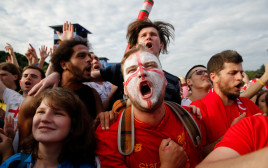 אוהדי נבחרת אנגליה (צילום: AFP)