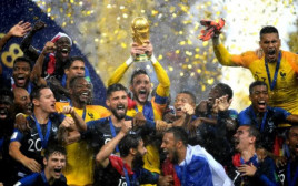 צרפת זוכה בגביע העולם בכדורגל (צילום: Getty images)