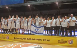 נבחרת העתודה זכתה באליפות אירופה (צילום: איגוד הכדורסל)